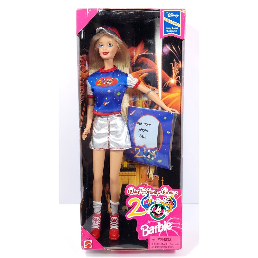 NIB 1998 Walt Disney World 2000 Exclusive Barbie Doll Anniversary Edition 22939